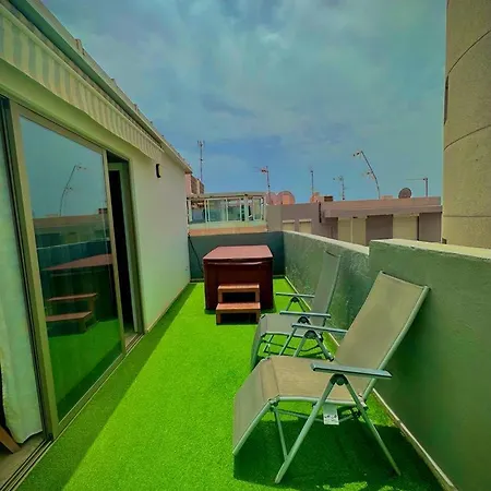 Appartement Beach, Penthouse And Jacuzzi